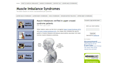 Desktop Screenshot of muscleimbalancesyndromes.com