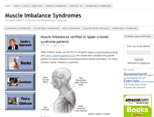 Tablet Screenshot of muscleimbalancesyndromes.com